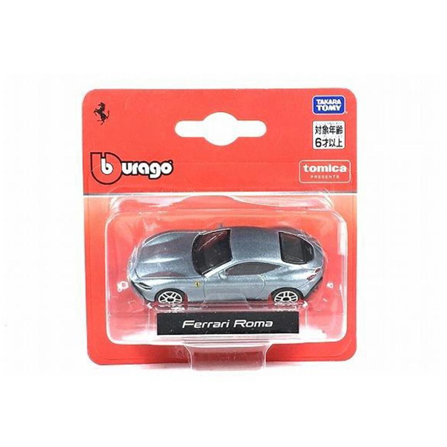 トミカプレゼンツ ブラーゴ レース＆プレイシリーズ 3インチ フェラーリ ローマ | トミカ | 01