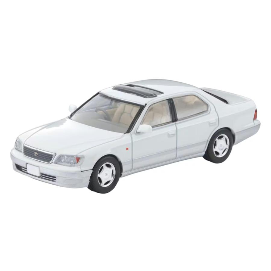 トミカリミテッドヴィンテージネオ LVーN356a トヨタ セルシオ C仕様 Fパッケージ (パールホワイト／銀) 97年式 | トミカ