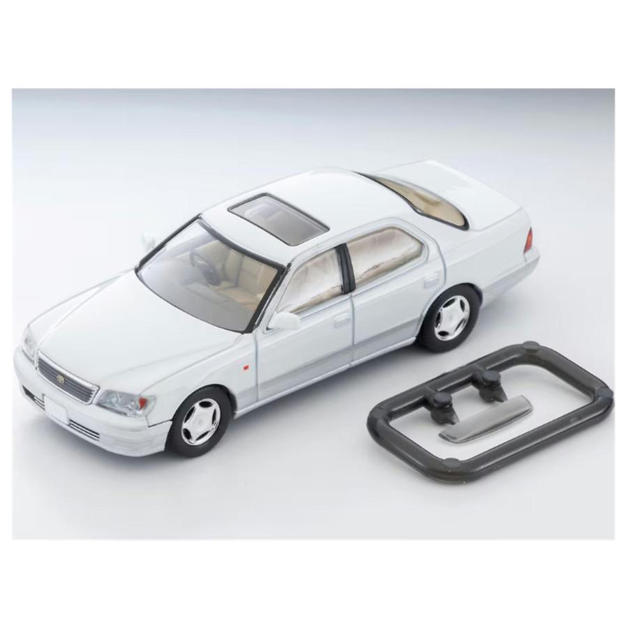 トミカリミテッドヴィンテージネオ LVーN356a トヨタ セルシオ C仕様 Fパッケージ (パールホワイト／銀) 97年式 | トミカ | 04
