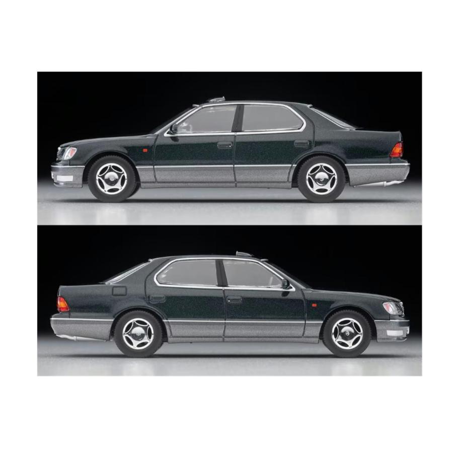 トミカリミテッドヴィンテージネオ LVーN356b トヨタ セルシオ C仕様 Fパッケージ (緑／グレー) 97年式 | トミカ | 02