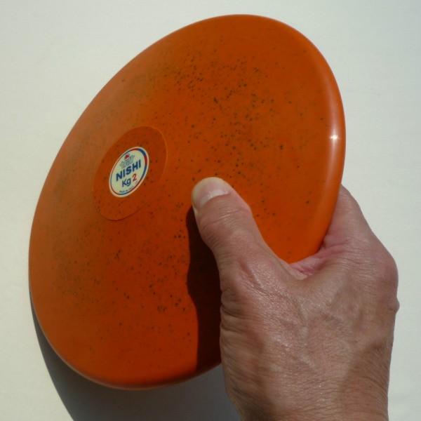 ニシスポーツ NISHI IAAF キッズDISC ゴム製 1000g T5353 陸上競技用具