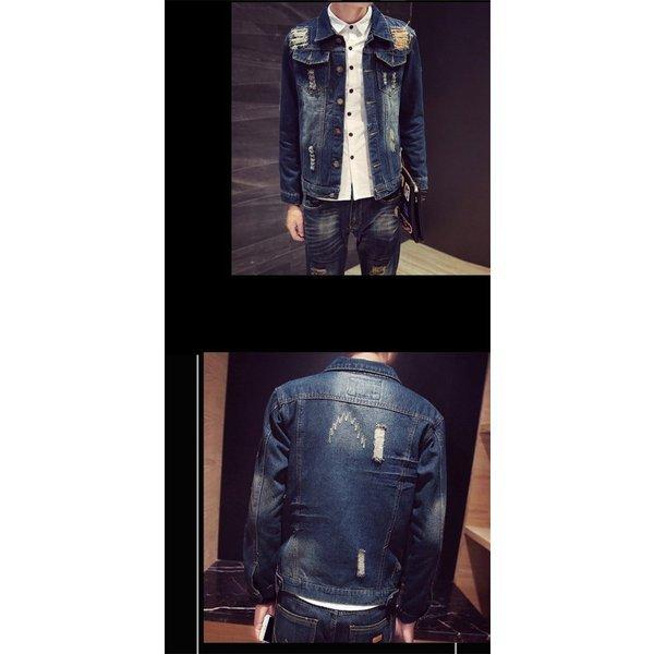 店長おすすめ Gジャン メンズ デニムジャケット ジージャン ジャケット ストリート 加工デニム バイク ブルゾン ヴィンテージ デニム アメカジ 31s 2fhh7kefz2 三一商事 通販 Yahoo ショッピング