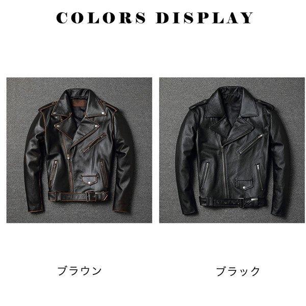 店長おすすめ ライダースジャケット メンズ ダブル 革ジャン 本革 レザージャケット 皮ジャン バイク レザー 防風 ブルゾン B系 秋冬 冬服 31s 6shrbc9m3m 三一商事 通販 Yahoo ショッピング