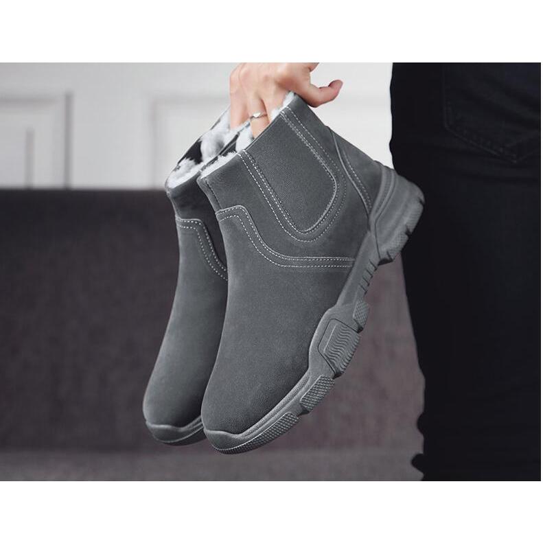 店長おすすめ 値下げ ショートブーツ ムートンブーツ メンズ マウンテンブーツ 防寒 裏ボア 裏起毛 サイドゴア エンジニア スノーブーツ アウトレット 送料無料