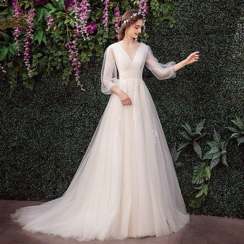 好評 ウェディングドレス ウェディングドレス白 パーティードレス 可愛いレース 花嫁ロングドレス 結婚式 トレーンライン 二次会 エレガント お呼ばれ 31sbea Idi6y1y3k9 三一商事 通販 Yahoo ショッピング 魅力的な Veludayar In