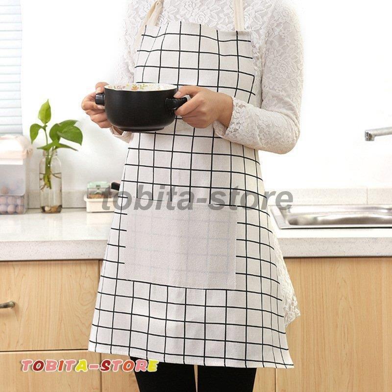 大規模セール エプロン チェック柄 i9tmg.com.br