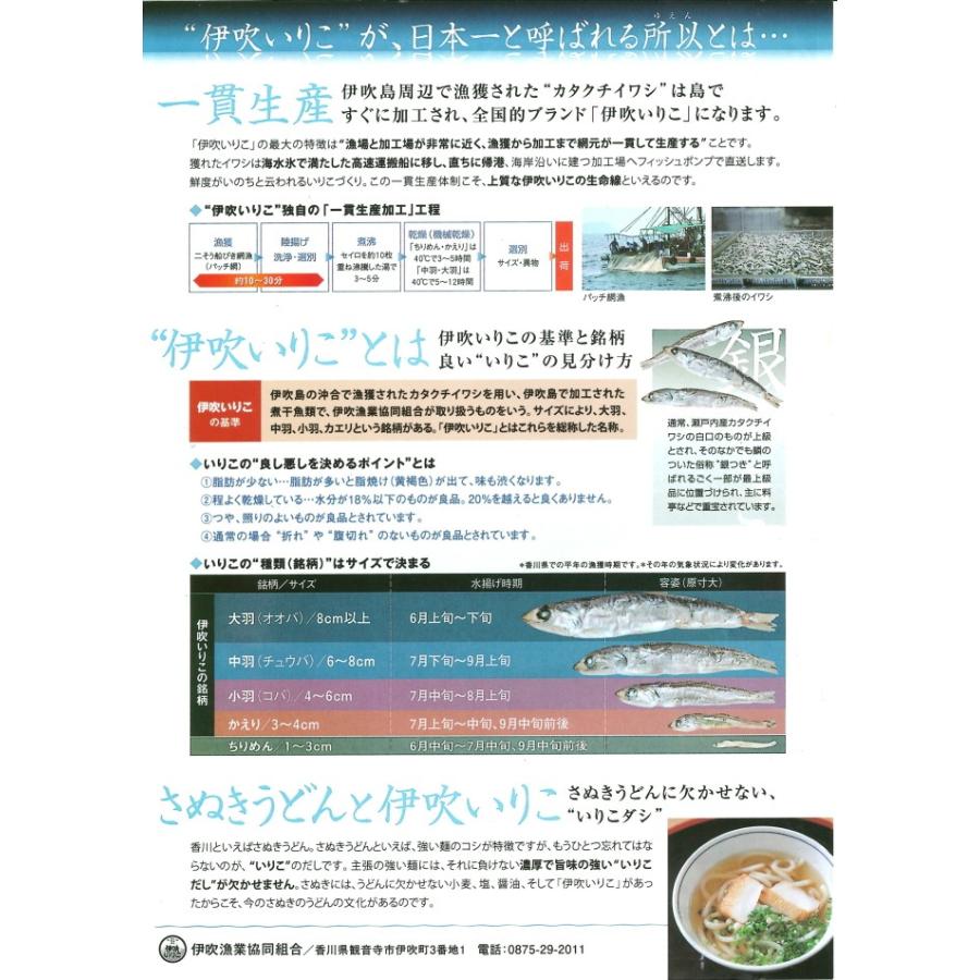 2025年新物 伊吹いりこ 1kg 大羽〜中羽 香川県伊吹島産100％ 煮干し にぼし 酸化防止剤不使用 無添加 地域団体商標登録 第5441187号 観音寺 銀付 |  | 02