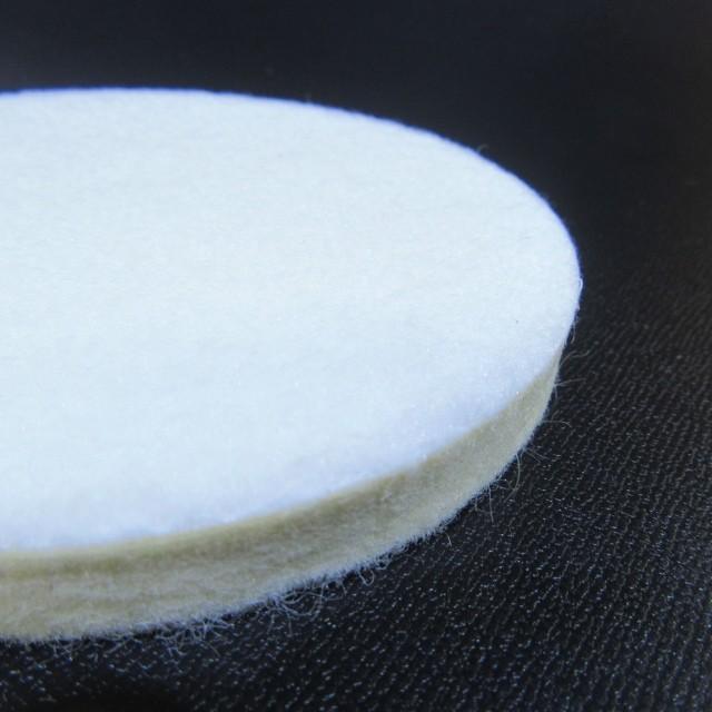 1枚　75ｍｍ/75Φ　ガラス研磨　磨き　石材研磨　水槽磨き　鏡水垢取り　フェルトバフ　3inch　マジック式　ポリッシャー用 75 |  | 02