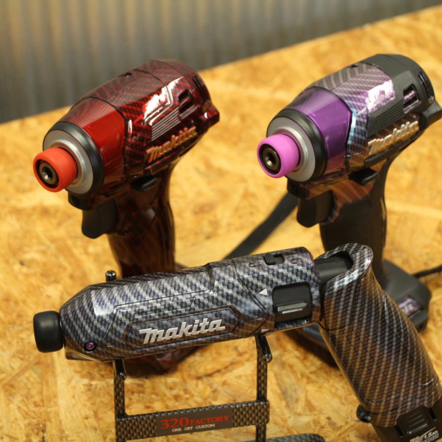 スカイブルー）汎用マキタ インパクトドライバー用 ガイドスリーブ