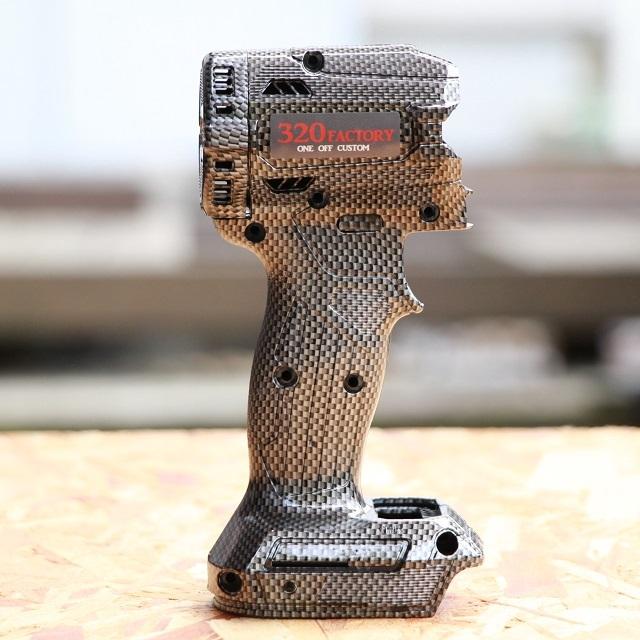 makita改 TD171-FCCB01 カーボン平織 マキタ インパクトドライバー カスタムハウジング 外装|320factory|06