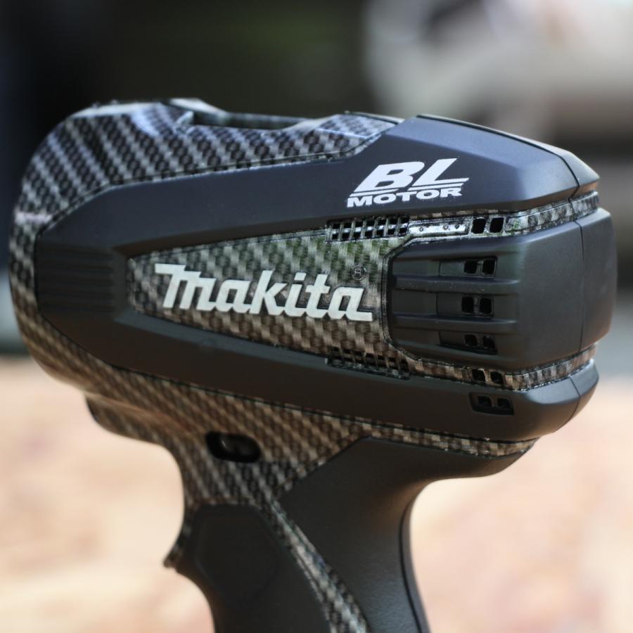makita改 TP141/TP131-GBCB02 カーボン綾織 マキタ 14V/18V インパクト