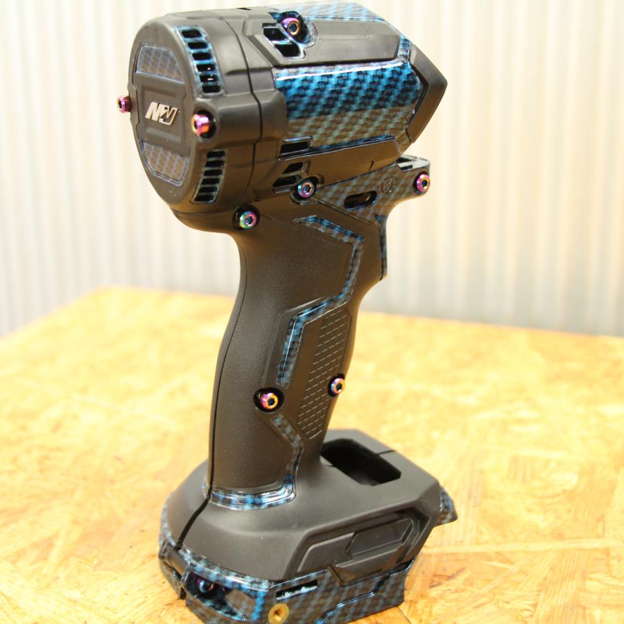 HIKOKI改 WH36DC/WH18DC/WH12DCA用 Gタイプ/ブルーカーボン綾織