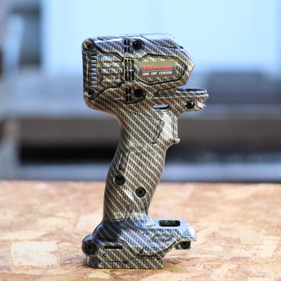 HIKOKI改 WH36DA-F-CB02 カーボン綾織 ハイコーキ インパクト