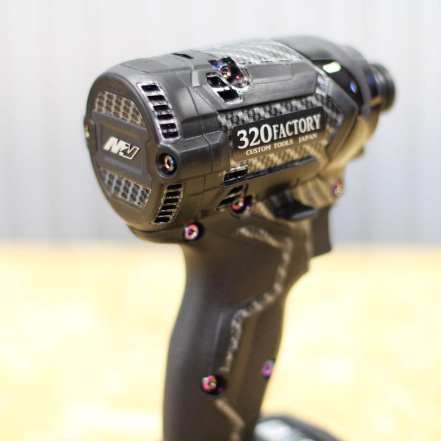 HIKOKI改 WH36DC Gタイプカーボン綾織柄 本体+カスタム HIKOKI改 WH36DC Gタイプカーボン綾織柄 本体+カスタム