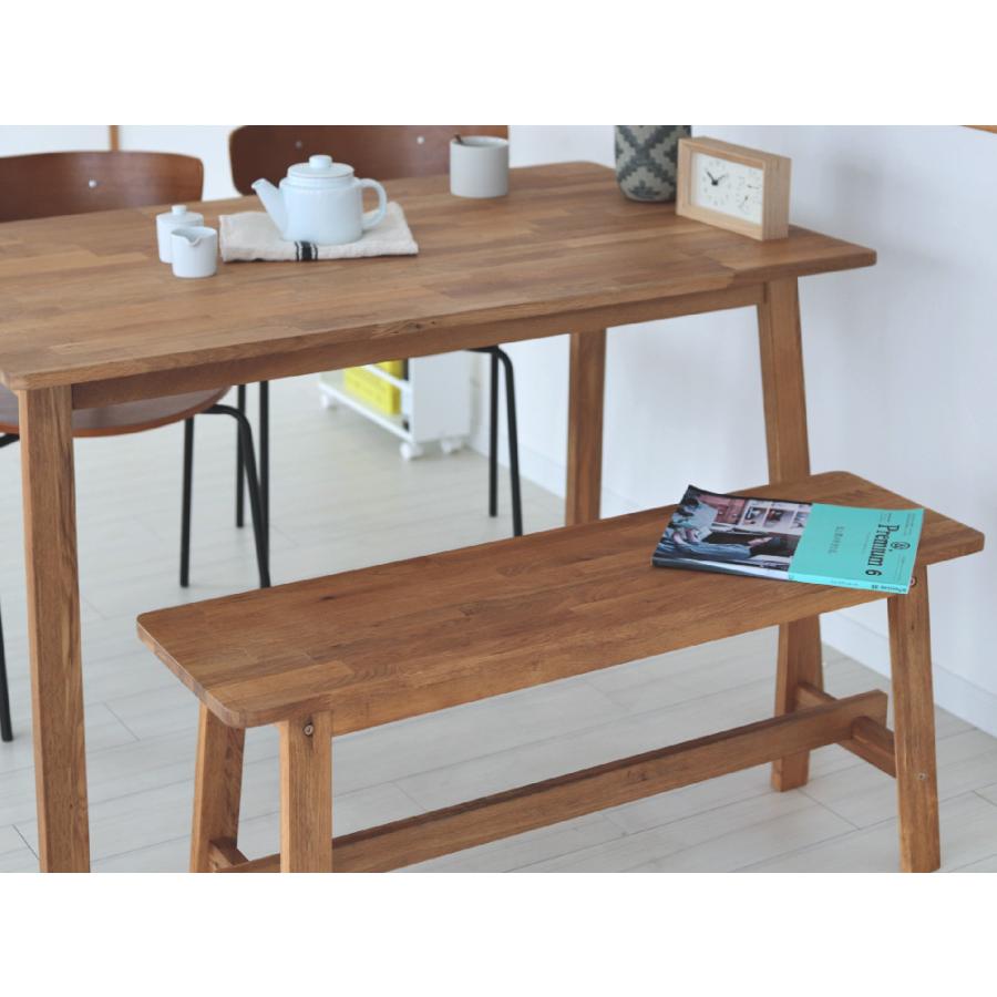 ダイニングテーブル OAK 木製 ダイニングテーブル W120×D75(cm) 2〜4名用 幅 120cm 食卓 ファミリー 1人暮らし 2人