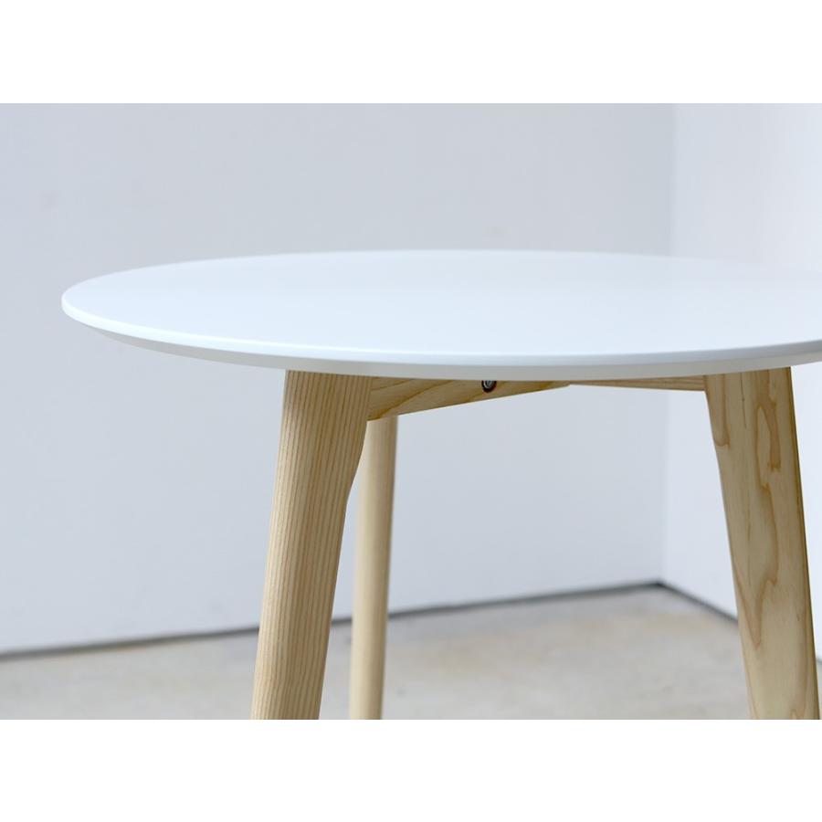 カフェテーブル ミニマム サイドテーブル Bk Wh ラウンドテーブル 丸テーブル F60 600mm Mts 145 ミツヨシ 通販 Yahoo ショッピング