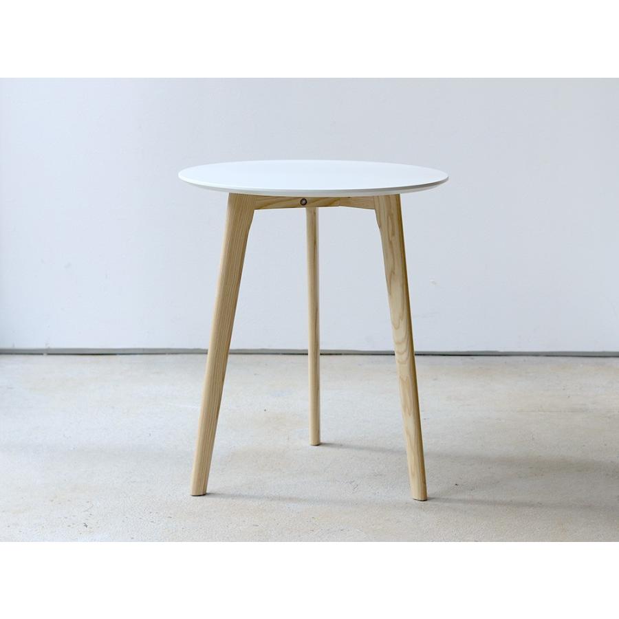 カフェテーブル ミニマム サイドテーブル Bk Wh ラウンドテーブル 丸テーブル F60 600mm Mts 145 ミツヨシ 通販 Yahoo ショッピング