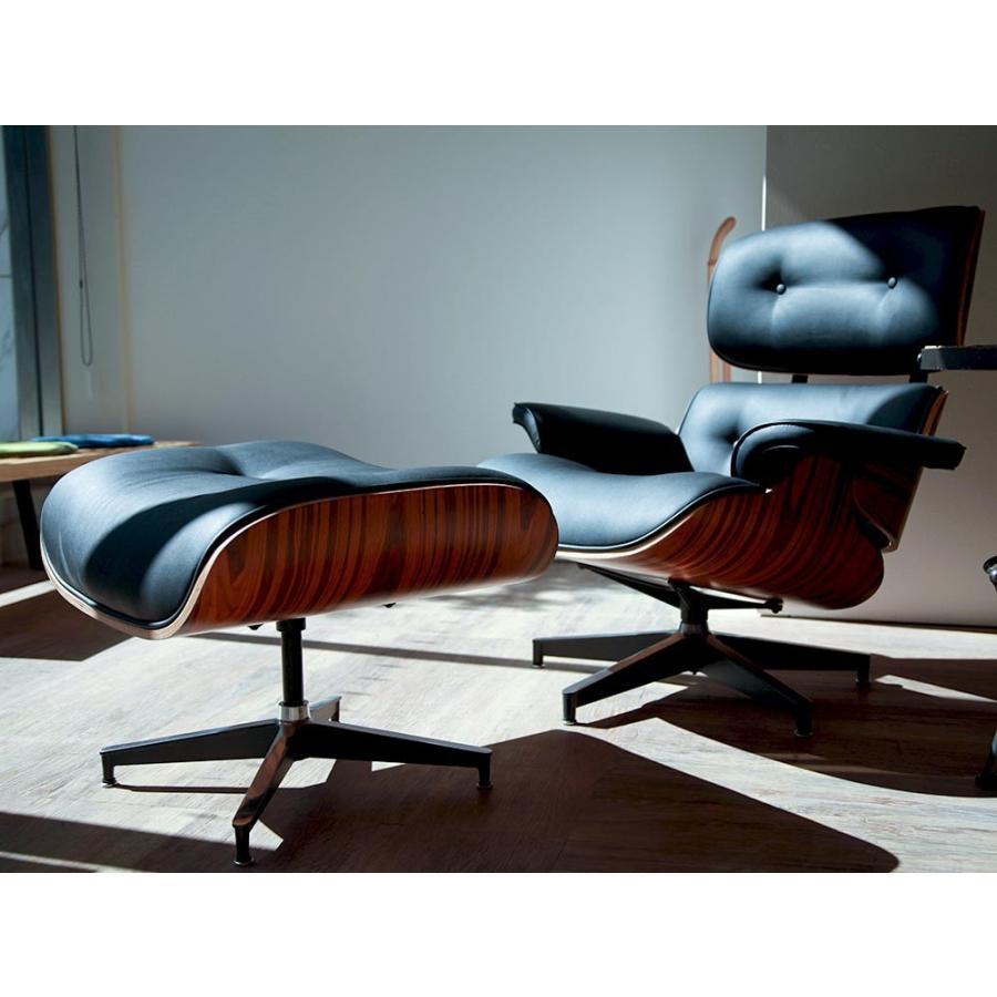 イームズ ラウンジチェア 本革 リプロダクト 名作 Eames 椅子/チェア ...