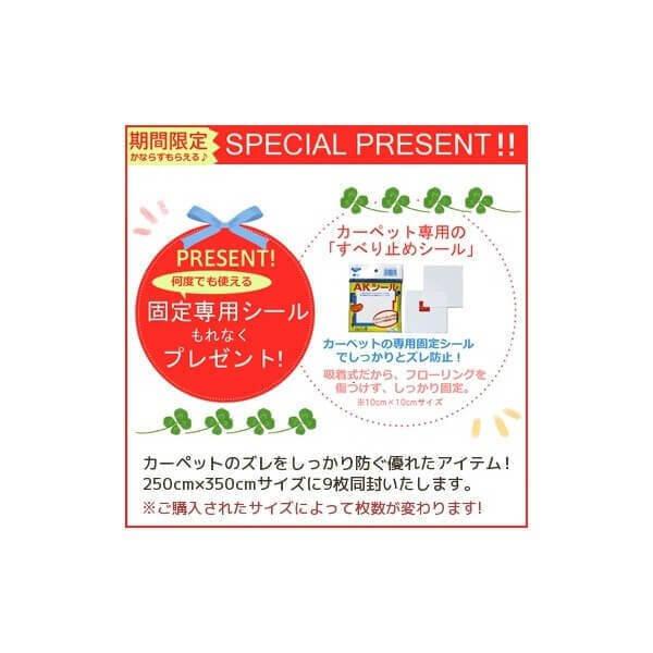 カーペット 絨毯 じゅうたん 250×450cm 約7畳 TOCCO/トッコ 防炎・遊び毛防止ラグ オーダー対応 Rサイズ_8