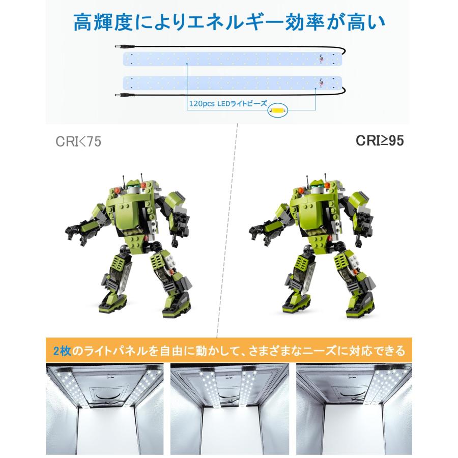 60cm】PULUZ 撮影ボックス 60cm 撮影box 撮影ブース 60*60*60cm 撮影