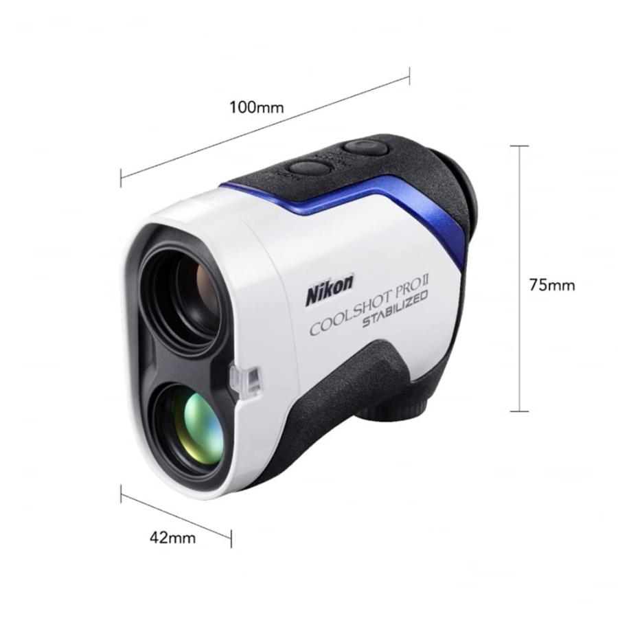 Nikon ゴルフ用レーザー距離計 COOLSHOT PROII STABILIZED 手ブレ補正