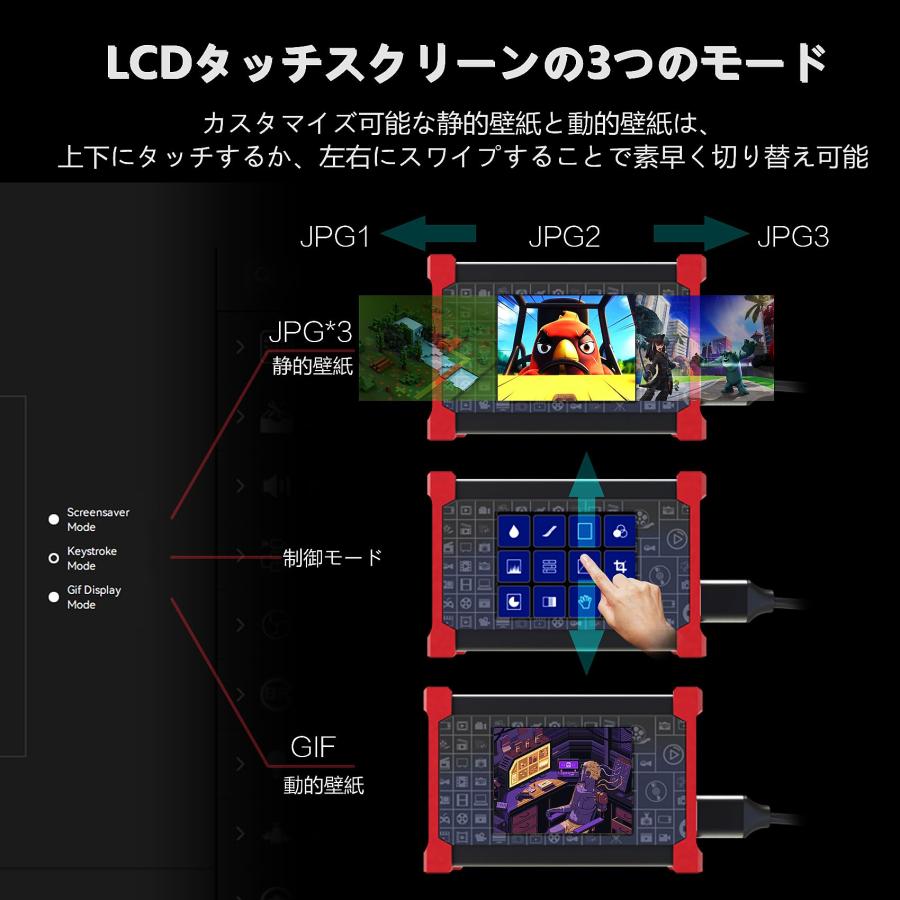 【2024最新強化版】TreasLin ビデオキャプチャーボード、Stream Dock タッチスクリーンスタジオコントローラ付き、OBS、Twitc
