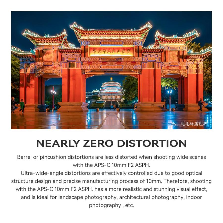 TTArtisan 10mm F2 超広角レンズ APS-C 105°画角 軽量 25cm撮影距離 風景、建築、天体撮影に最適 (Zマウント)_2