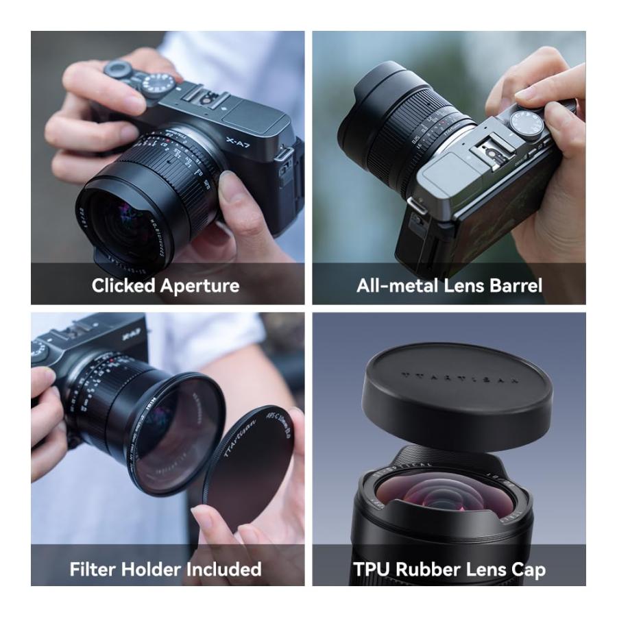 TTArtisan 10mm F2 超広角レンズ APS-C 105°画角 軽量 25cm撮影距離 風景、建築、天体撮影に最適 (Zマウント)_6