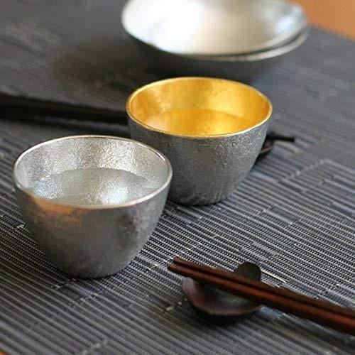 能作 ぐい呑(錫)・(金箔)2個セット : イーズストア - 通販 - Yahoo
