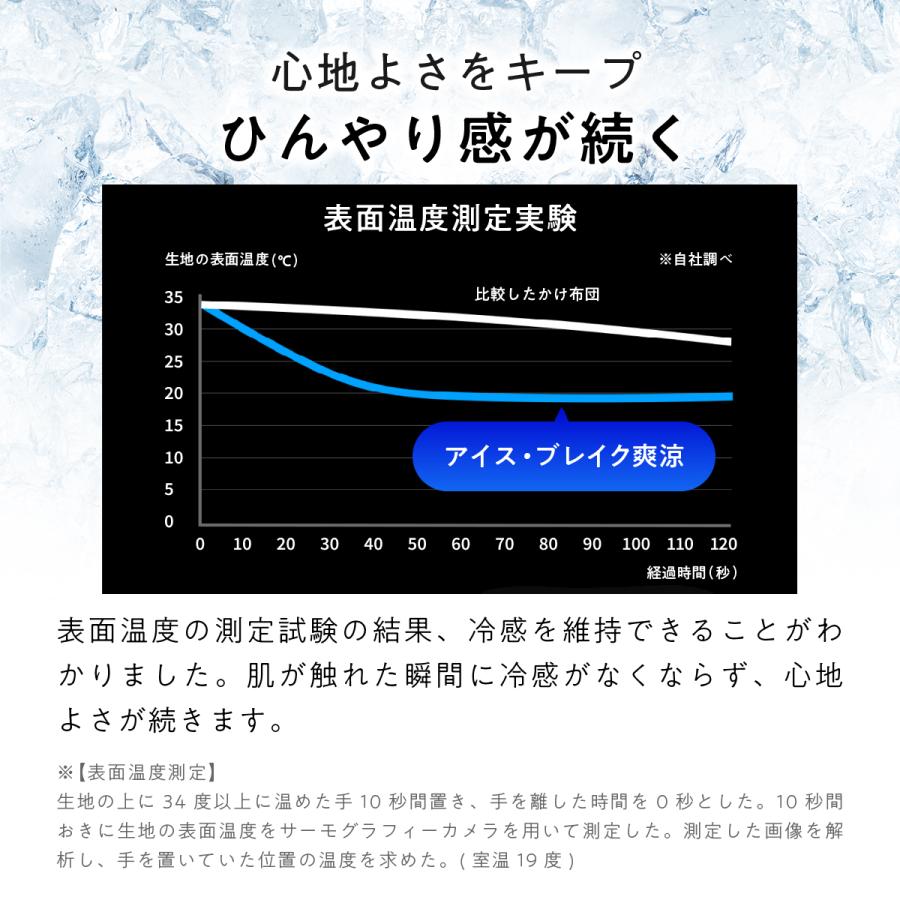 冷感 掛け布団 ダブル ヒツジのいらないかけ布団 - アイス・ブレイク 爽涼 - ひんやり 夏 軽量 洗える 肌掛け布団 夏用掛け布団 ヒツジのいらない枕_7