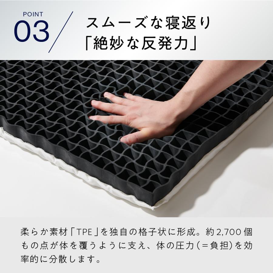 ヒツジのいらない枕 最大19,000円OFFクーポン 高反発マットレス ダブル