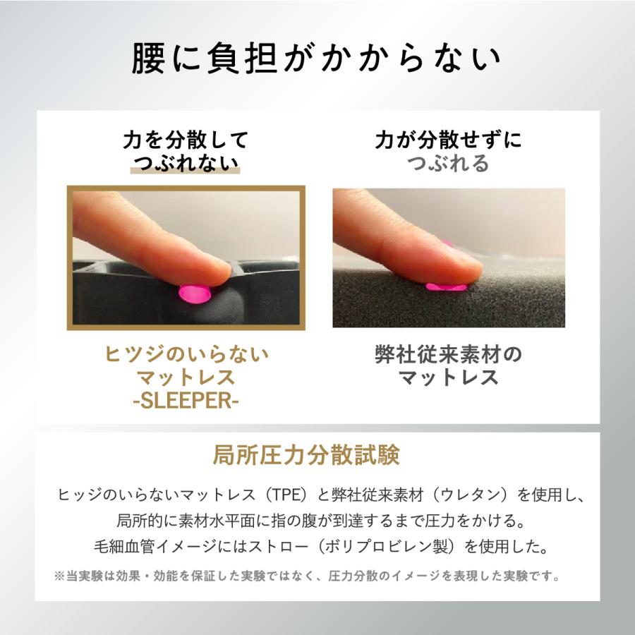ヒツジのいらない枕 マットレストッパー 高反発 セミダブル ヒツジのいらない枕 マットレストッパー 高反発 セミダブル