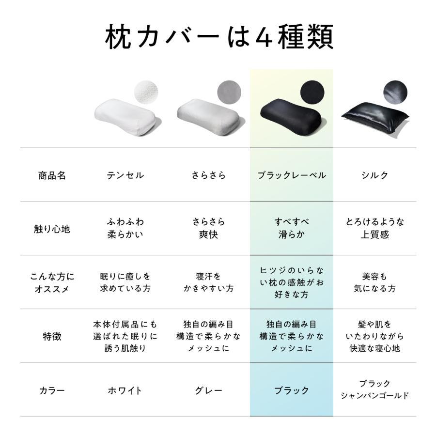 ヒツジのいらない枕 LINE500円OFFクーポン！ 枕カバー ブラック