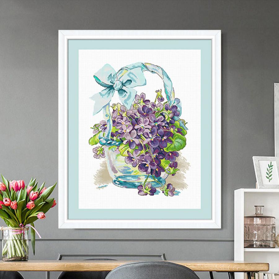 クロスステッチ 刺繍キット 手芸キット 初心者 簡単 刺繍 説明書付き 指ぬき 糸通し付き フラワー バスケットインテリア 壁掛け 壁アート お部屋飾り 三四郎市場 Cxy128 三四郎市場 通販 Yahoo ショッピング