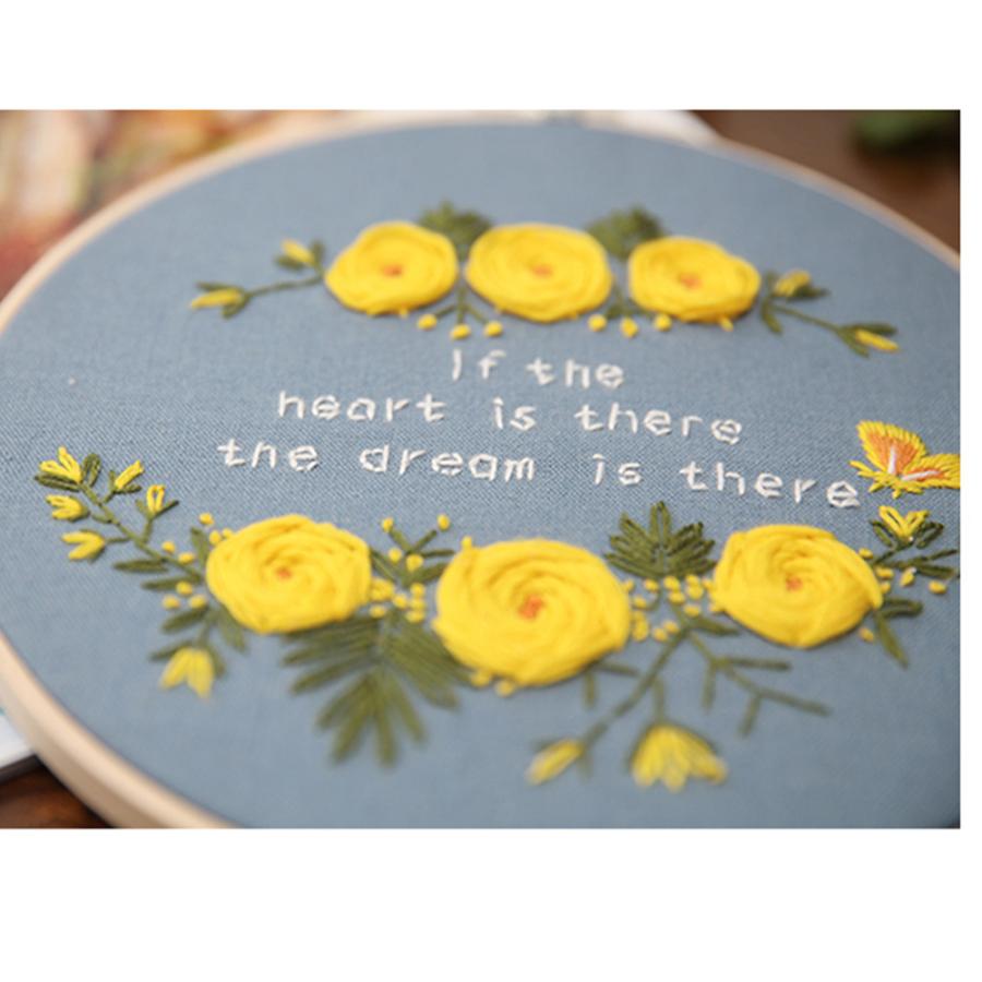 刺繍キット クロスステッチ 花柄 図案 バラ フランス刺繍 糸 針 Diy サンプラー 刺繍枠 ツール付き 初心者 簡単 日本語説明書付き やり方 立体パンジーの花柄 Cxy38 三四郎市場 通販 Yahoo ショッピング