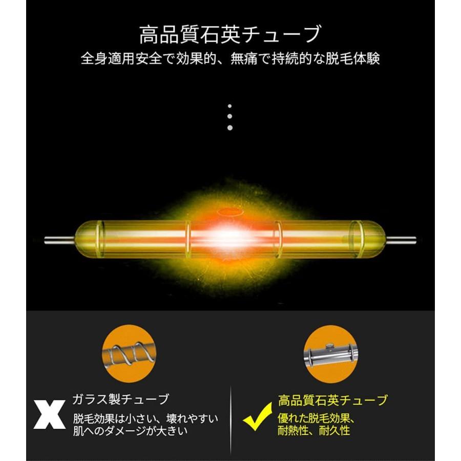 脱毛器　IPL　光脱毛　全身兼用 ムダ毛処理　新品 最新機種 IPL脱毛器 NEWクオーツランプ採用 フラッシュ 男ウケ 女ウケ