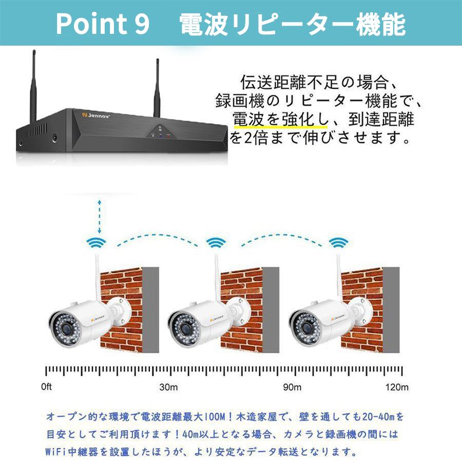 2台セット☆音声威嚇❣24時間ホームセキュリティを実現♪❤wifi☆防犯カメラ 防犯カメラ 家庭用 屋外 ワイヤレス 2台セット 300万画素 動体検知