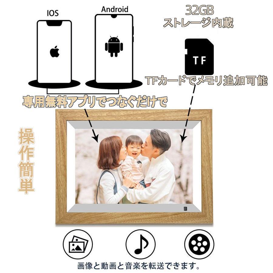 デジタルフォトフレーム wifi おもいでばこ moonka 動画再生 デジタルフォトフレーム wifi おもいでばこ moonka 動画再生