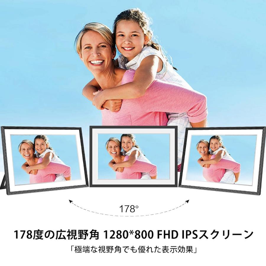 展示品 大特価】デジタルフォトフレーム WiFi 10.1インチ 1280x800