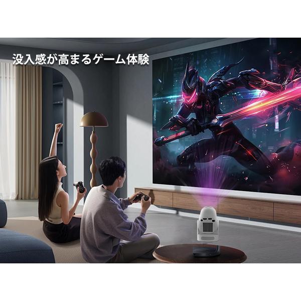 プロジェクター 家庭用 小型 4K対応 Bluetooth5.4 HiFi 18000LM