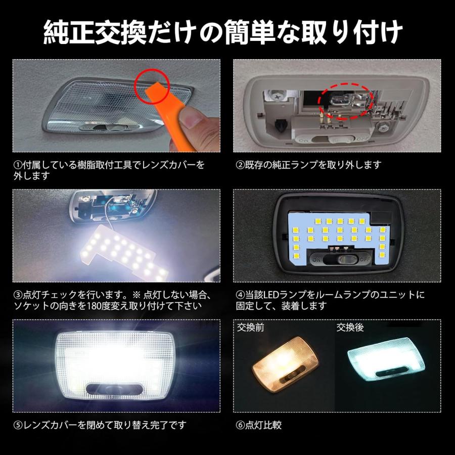 N-BOX N-BOX用 LEDルームランプ ホンダ ホワイト 室内灯 JF1 JF2 JF3