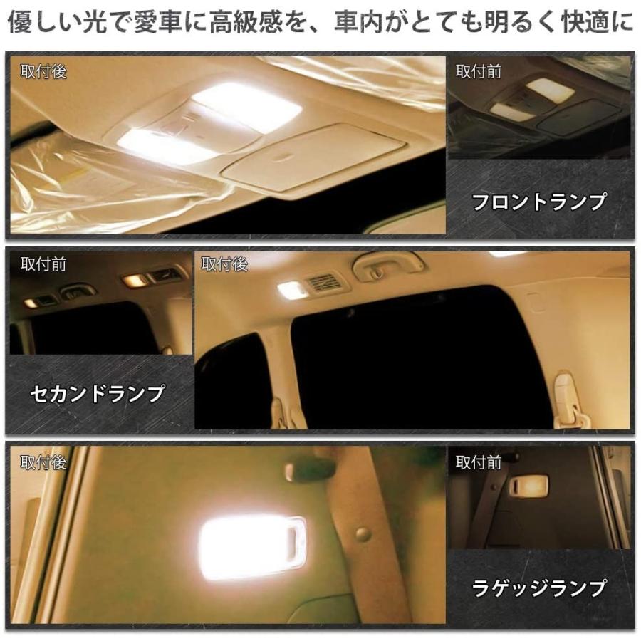 エルグランド E52 H22.8~ 専用設計 LEDルームランプ ニッサン 11