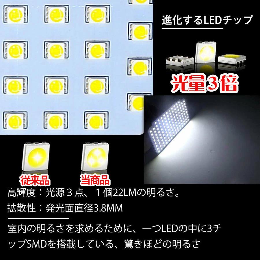 プリウス 30系 40系 LEDバルブ LEDルームランプ ZVW30 電球色 3500K