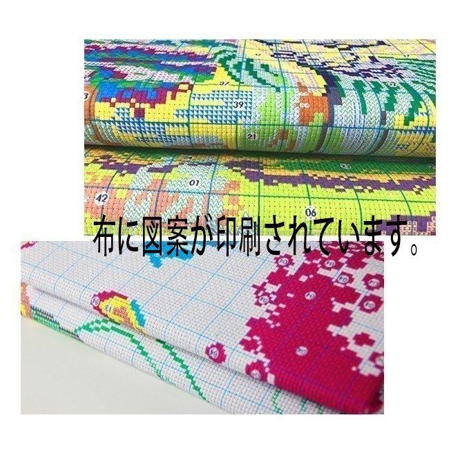 クロスステッチキット 四季の女の子 刺繍キット 手芸キット 初心者向け やり方 簡単 布地に図案印刷 画材居間 DIY 刺繍セットホームデコレーション芸術 壁アート｜34618a｜12