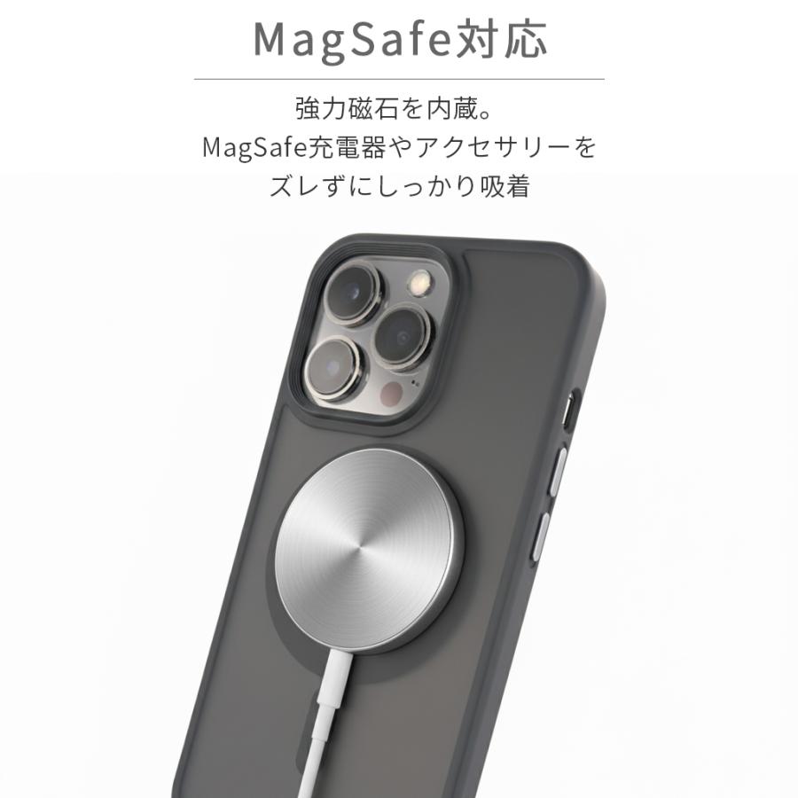 iPhone15 ケース Magsafe対応 耐衝撃 指紋防止 さらさら iPhone14 ケース iPhone13 ケース iPhone12 ケース アイフォンケース アイフォンカバー マグセーフ |  | 09