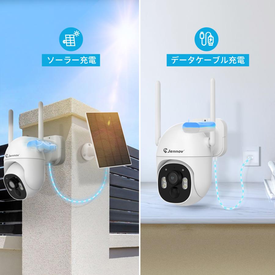 ワイヤレス・増設専用・Jシリーズ】400万画素 増設用防犯カメラ