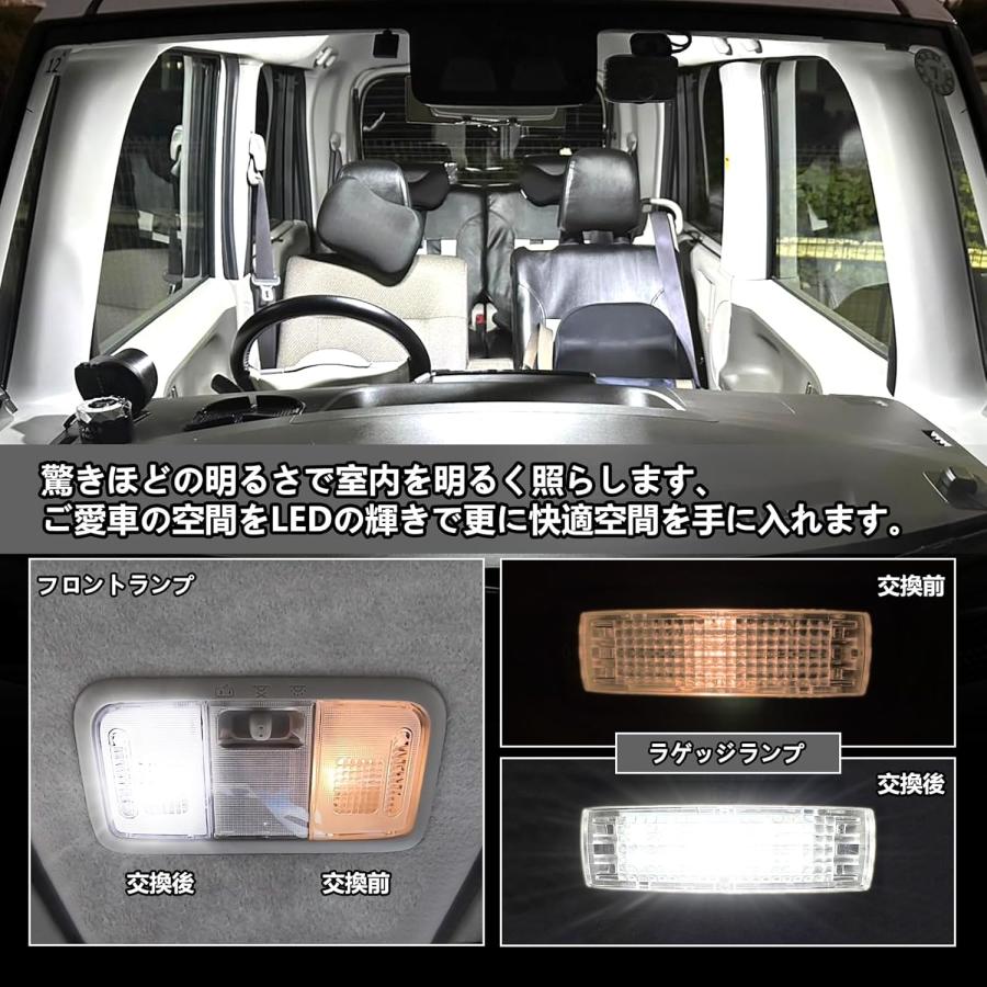 タント タントカスタム LA600S LA610S H25.10〜R1.6 LEDルームランプ