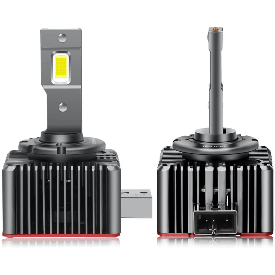 D1S LEDバルブ LEDヘッドライト ホワイト 12V車専用 6000K 2個入 純正