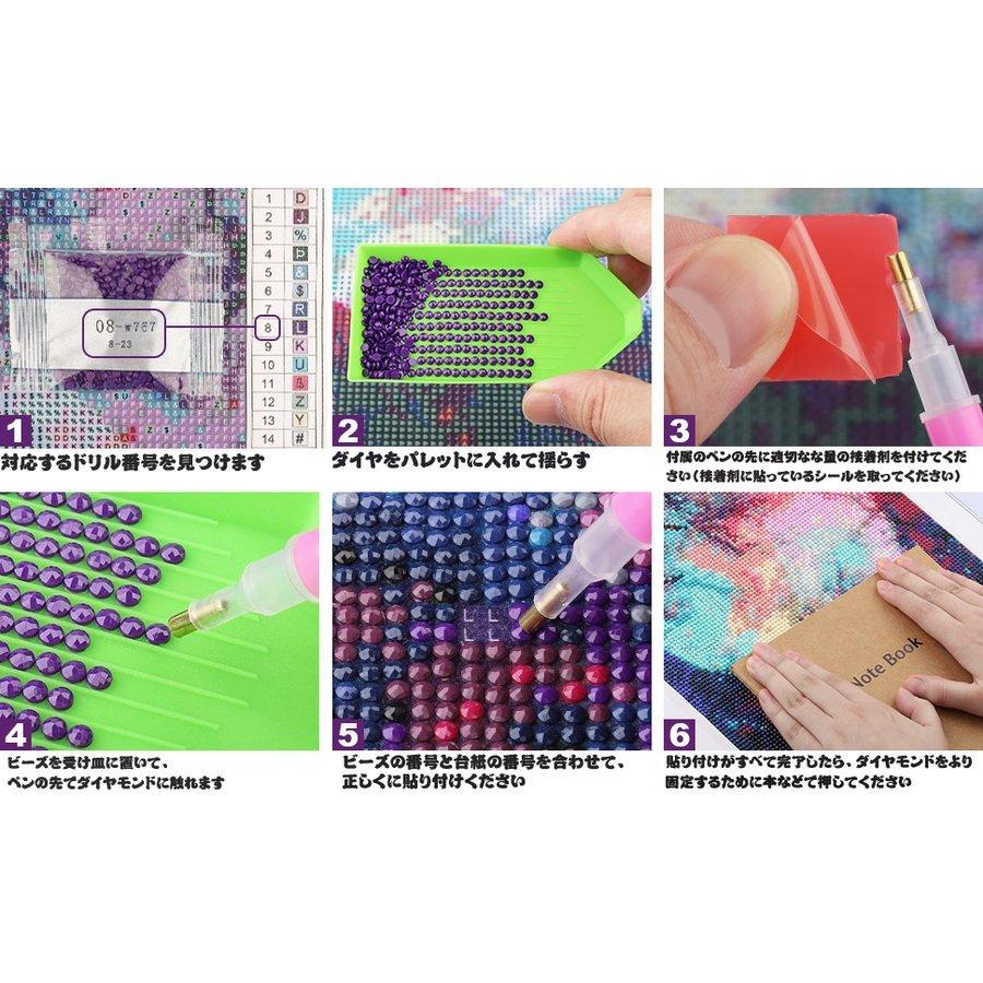海外限定スパイク販売 ダイヤモンドアート ダイヤモンド キット 初心者 刺繍キット 春 その他