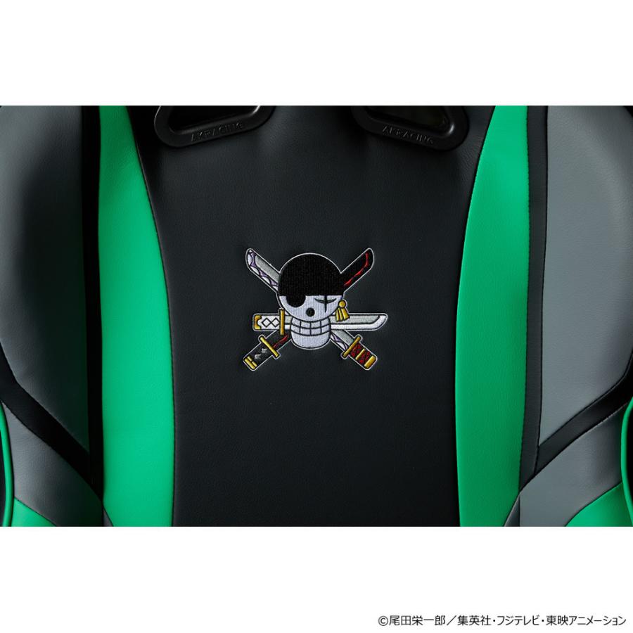 ONEPIECE×AKRacing AKR-ONEPIECE-ZORO ゾロ 剣士 AKレーシング ゲーミングチェア 椅子 いす チェア ワンピース 麦わら 一味｜34com｜06